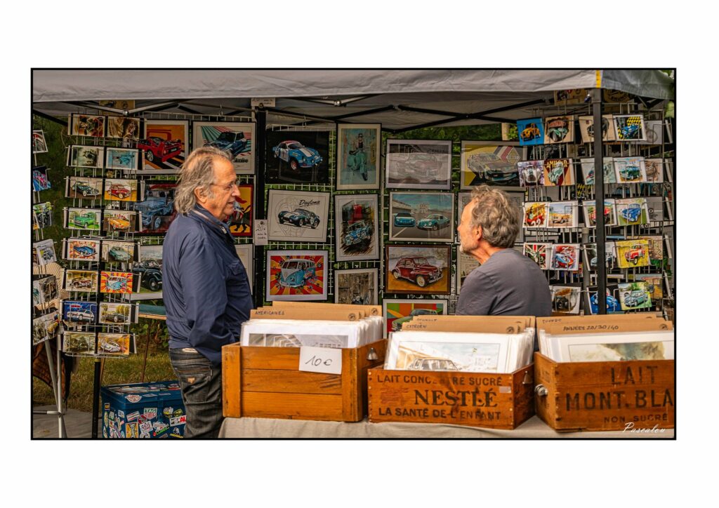 Stand au Rambouillet Vintage Festival