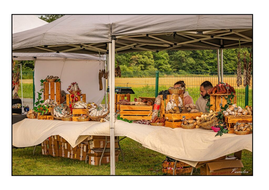Stand au Rambouillet Vintage Festival