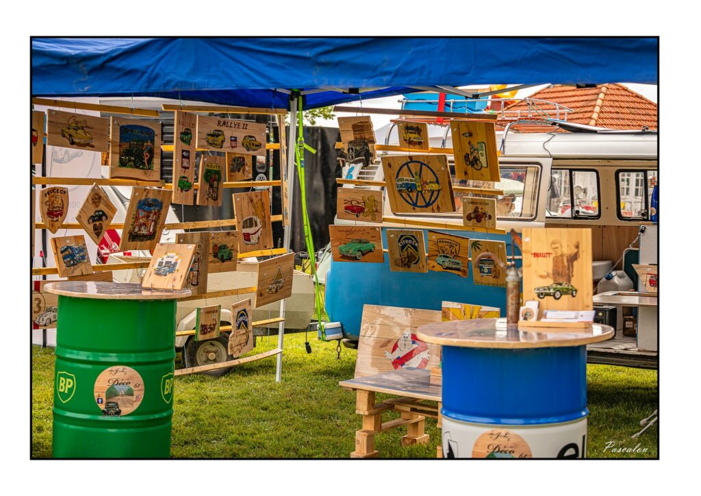 Stand au Rambouillet Vintage Festival